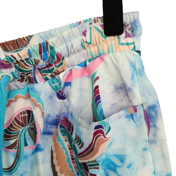 Fresh Prints of Bel Air Swim Trunks - Multicolored Space Mushrooms - Picture 4 of 6